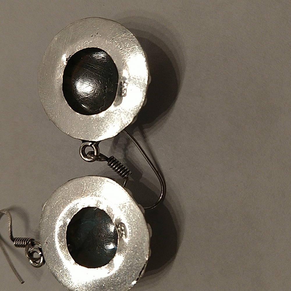 Labradorite earrings - Picture 4 of 5
